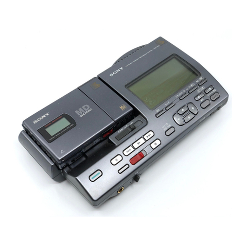 Sony Walkman MZ-R4ST User manual