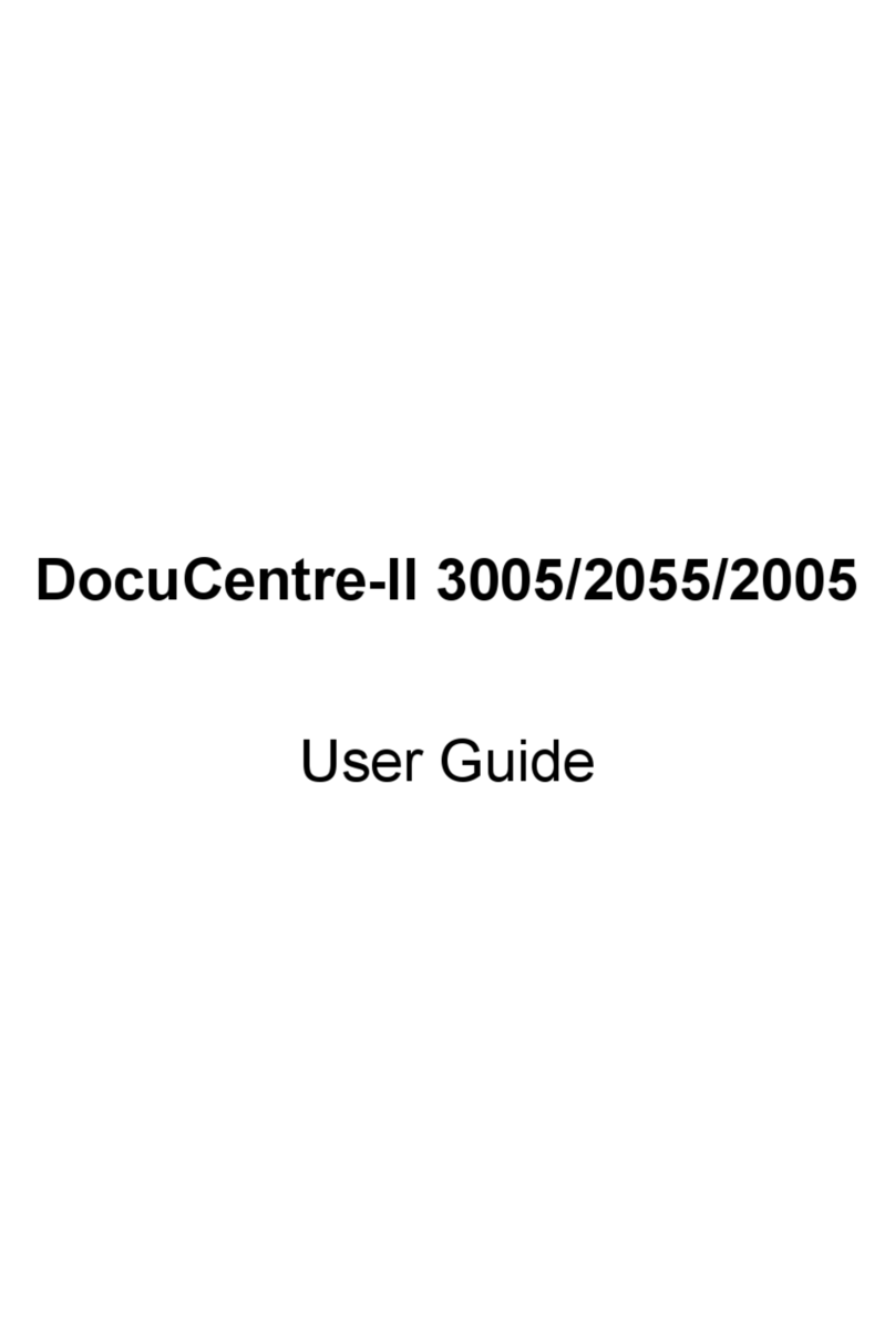 Fuji Xerox DocuCentre-II 2055 User manual