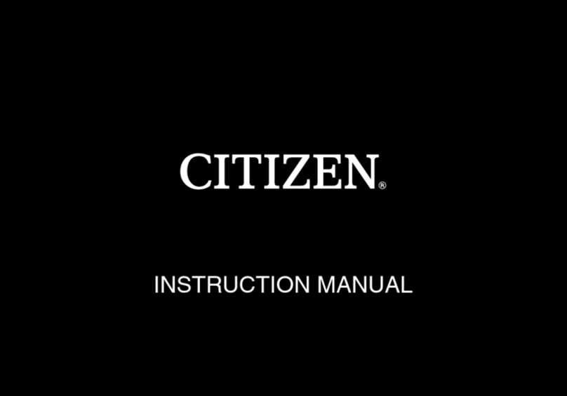 Citizen C710 instruction manual