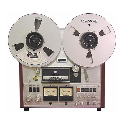Pioneer RT-1020LF User manual Pioneer RT-1020LF User manual