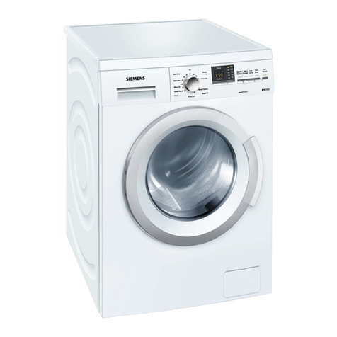 Siemens WM12Q390GB User manual