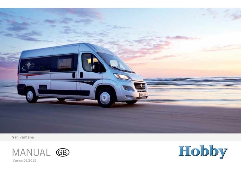 Hobby 2015 Vantana User manual