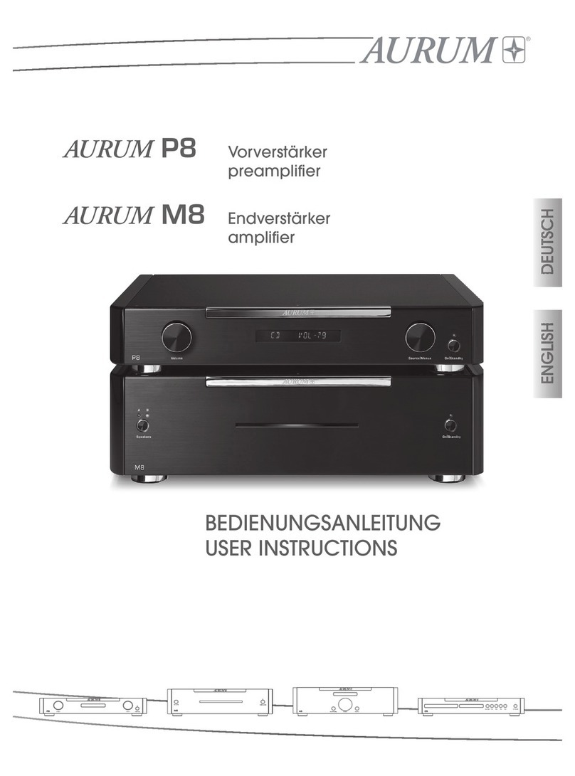 aurum P8 User instructions