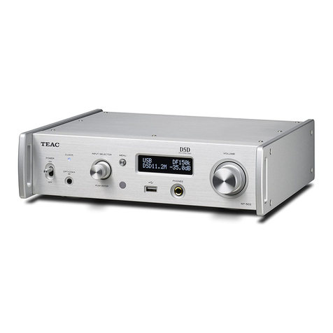 Teac NT-503 owner's manual