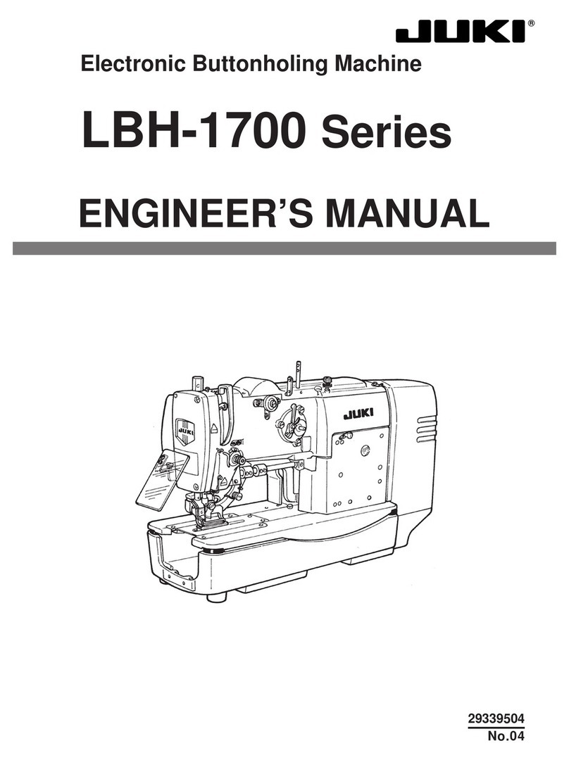 JUKI LBH-1700 Engineer's manual