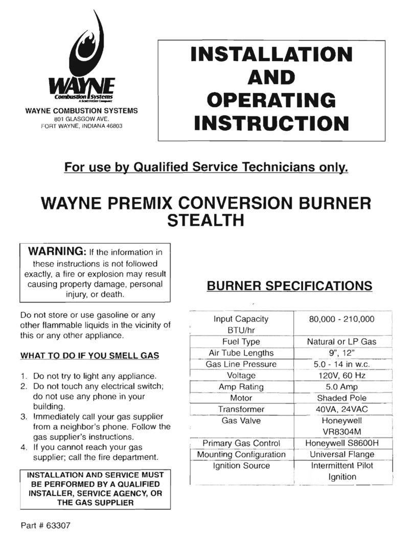 Wayne stealth User manual