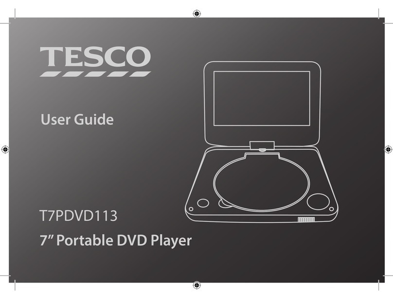 Tesco T7PDVD113 user guide