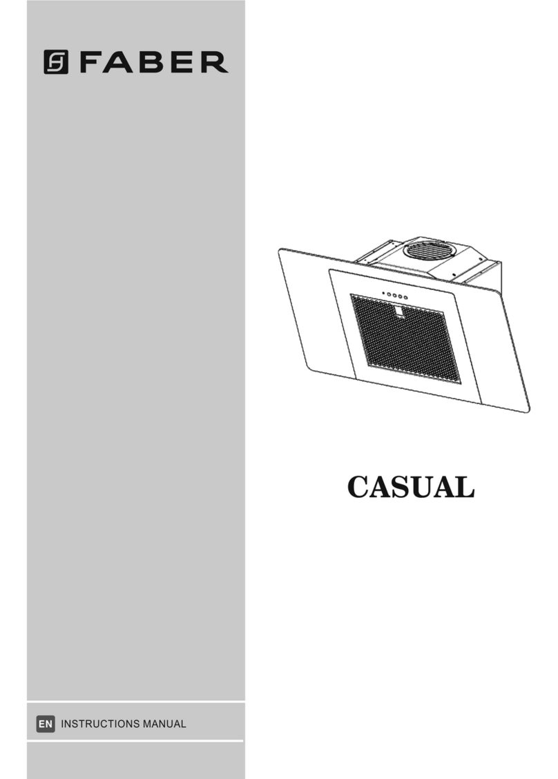 Faber CASUAL instruction manual Faber CASUAL instruction manual