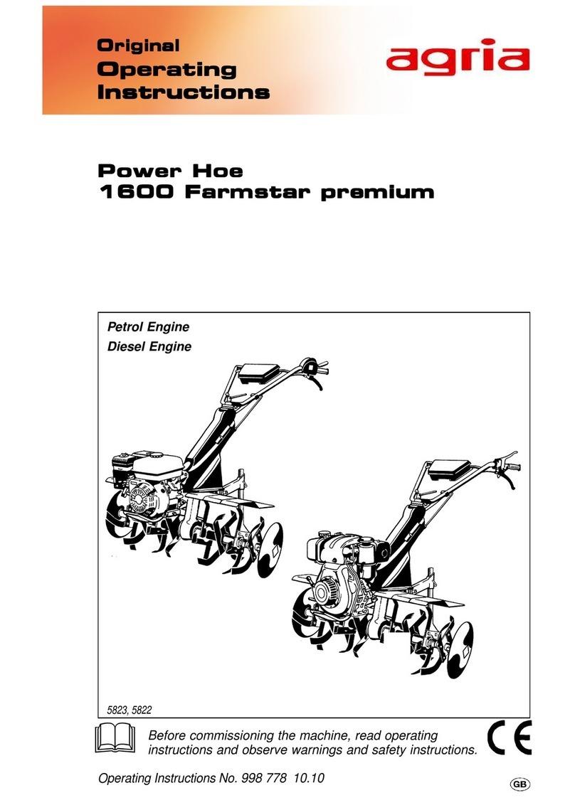 Agria 1600 farmstar premium User manual Agria 1600 farmstar premium User manual
