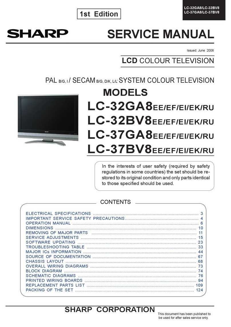 Sharp LC-32GA8 User manual