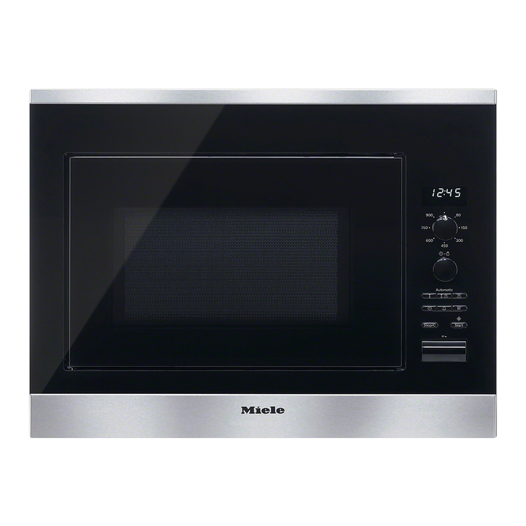 Miele M 6040 SC installation instructions