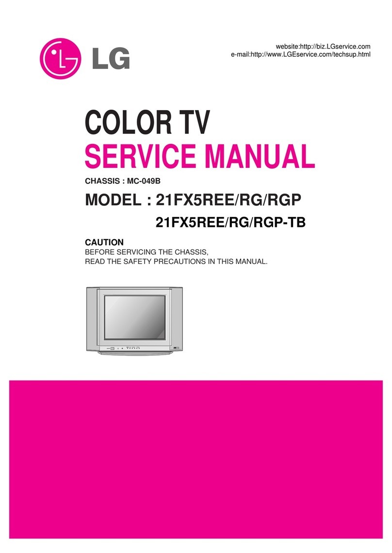LG 21FX5REE User manual