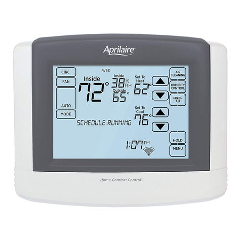 Aprilaire 8910W Safety & installation instructions