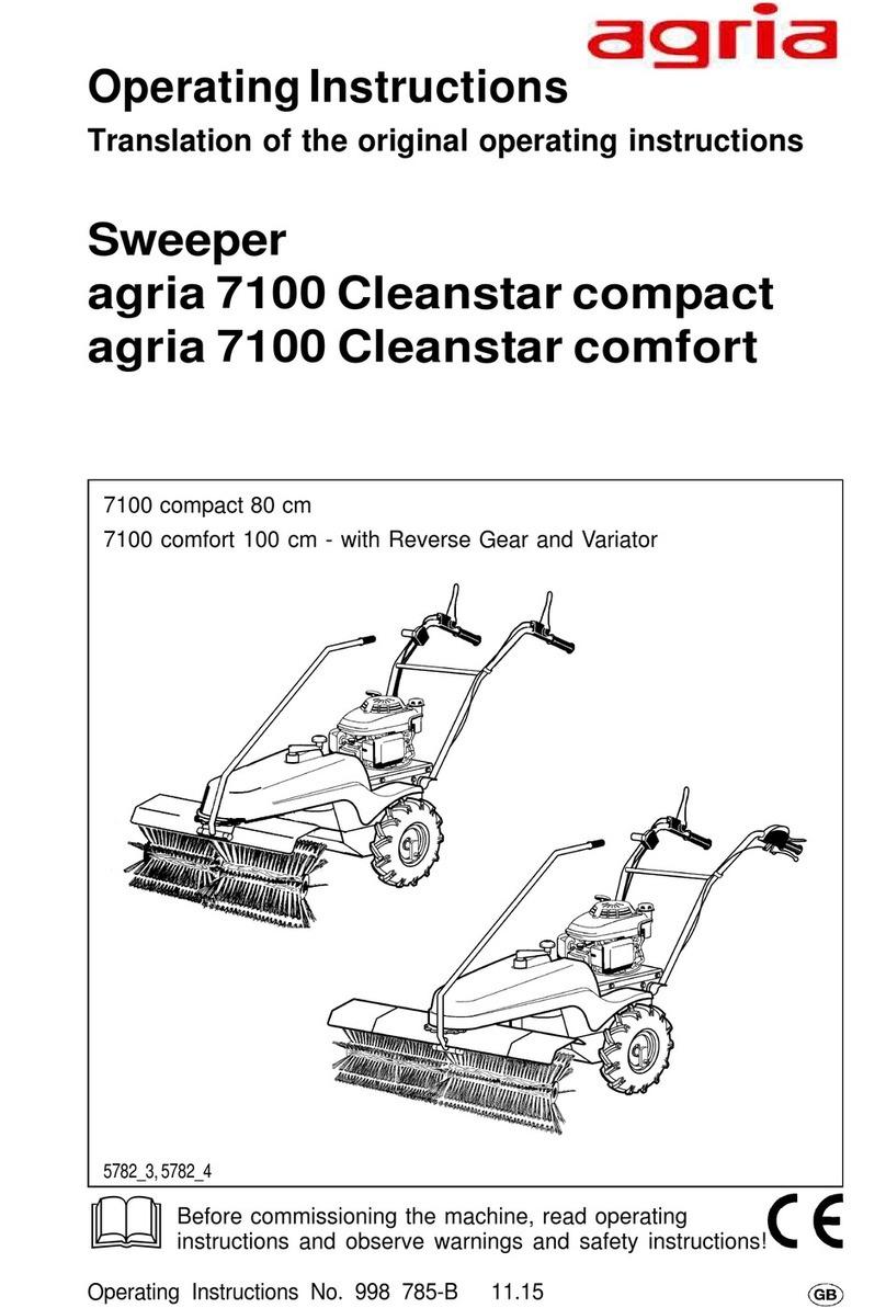Agria 7100 compact User manual