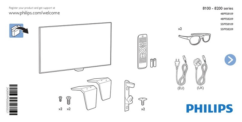 Philips 48PFS8209 User manual