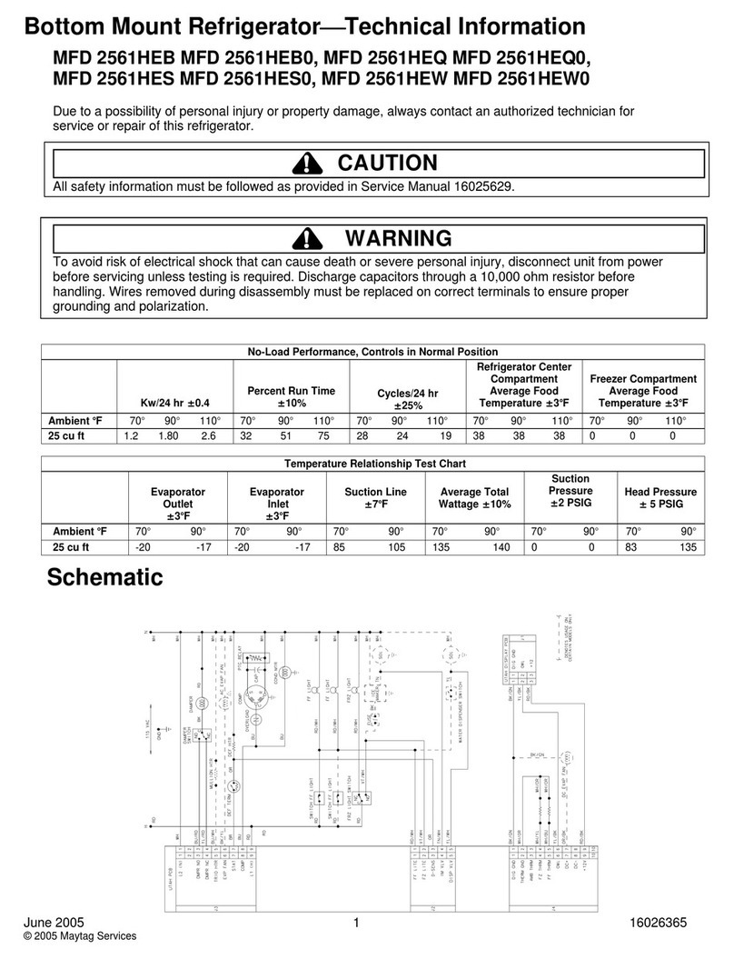 Maytag MFD 2561HEB Manual