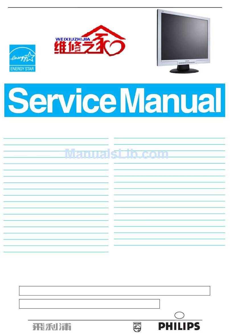 Philips 170CW8FB/00 User manual