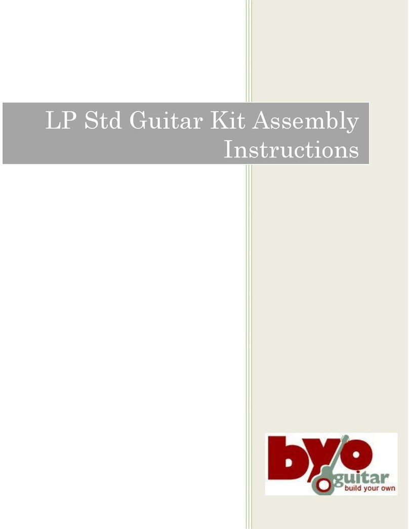 BYOGuitar.com LP Std User manual