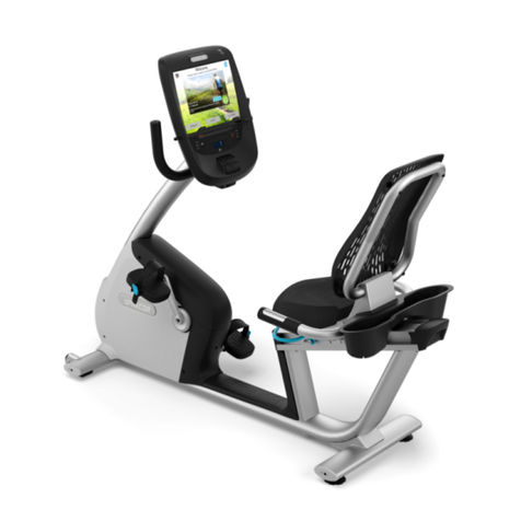 Precor Bicycle-mounted Child Seat C842 User manual