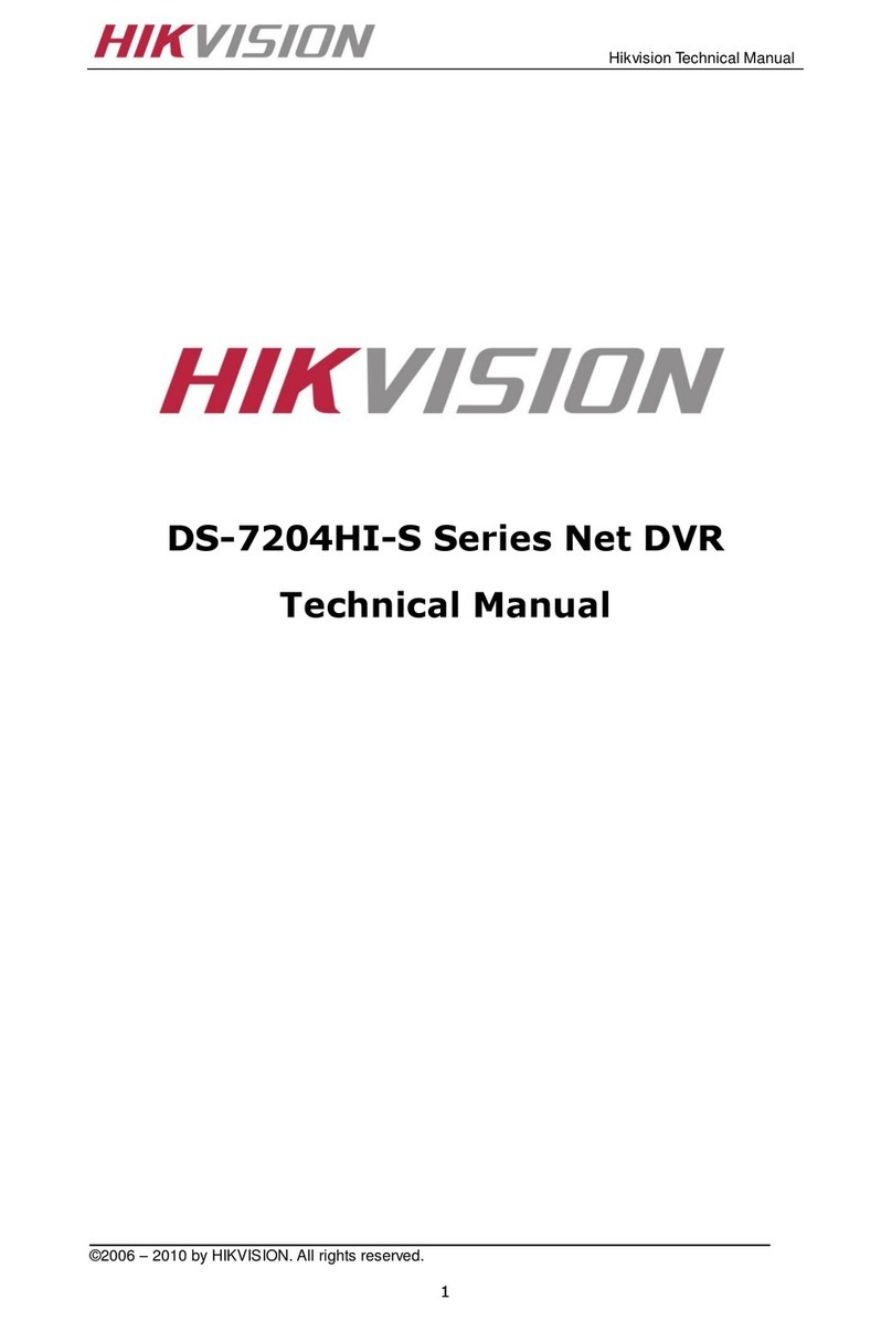 HIK VISION DS-7204HI-S Series Technical manual