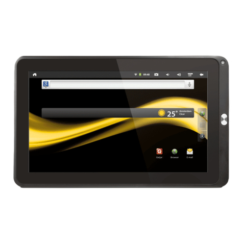 Yarvik GoTab Xerios TAB460 Start guide