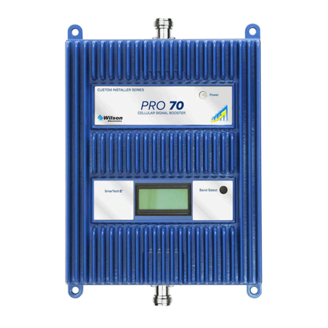 Wilson Electronics AG Pro 70 User manual Wilson Electronics AG Pro 70 User manual
