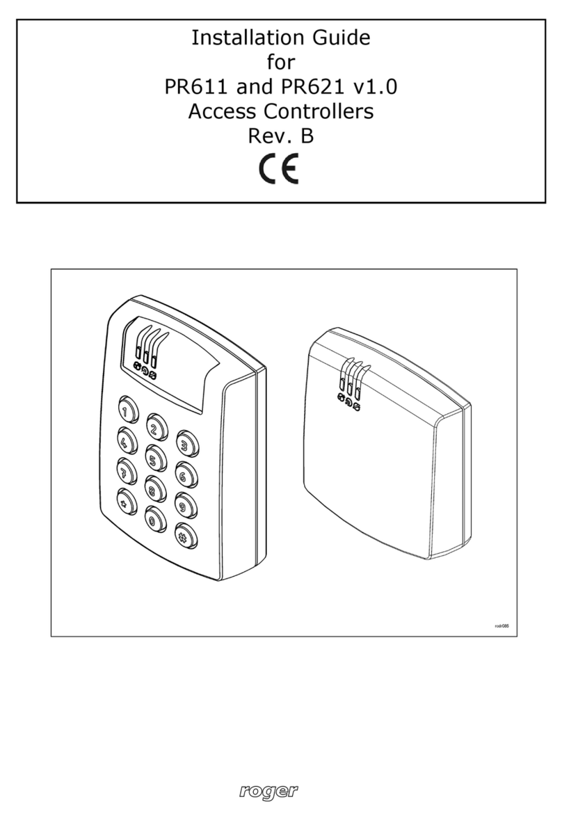 Roger PR611 User manual