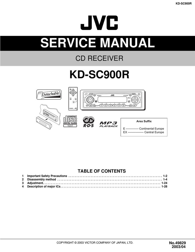 JVC KD-SC900R User manual