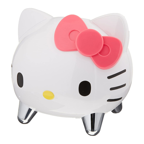Hello Kitty KT4557MBY User manual
