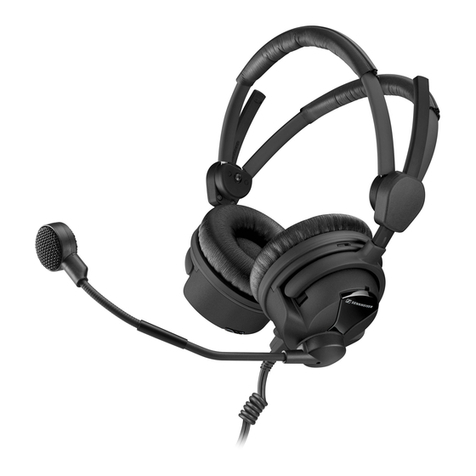 Sennheiser HMEC 26-2 instruction manual