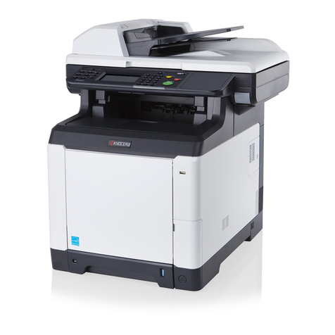 Kyocera ECOSYS FS-C2626MFP User manual Kyocera ECOSYS FS-C2626MFP User manual