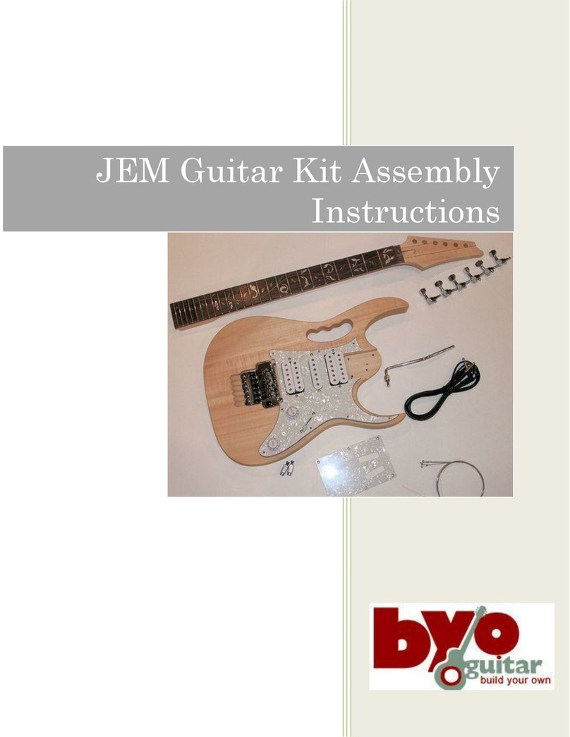 BYOGuitar.com JEM Assembly instructions