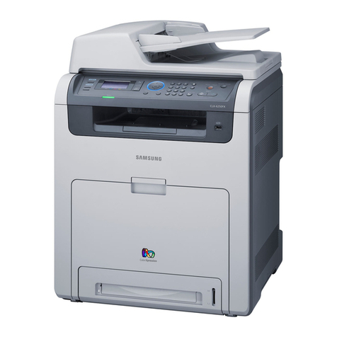 Samsung CLX-6220 Series Operating instructions