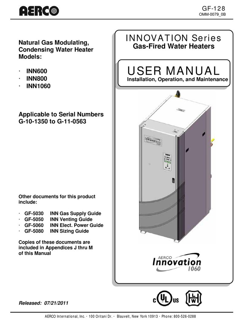 AER INNOVATION INN600 User manual