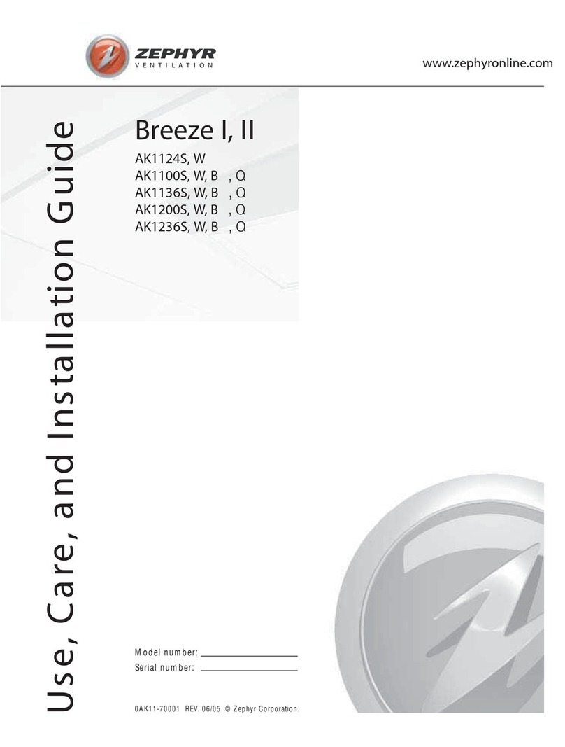 Zephyr Breeze I Installation guide Zephyr Breeze I Installation guide