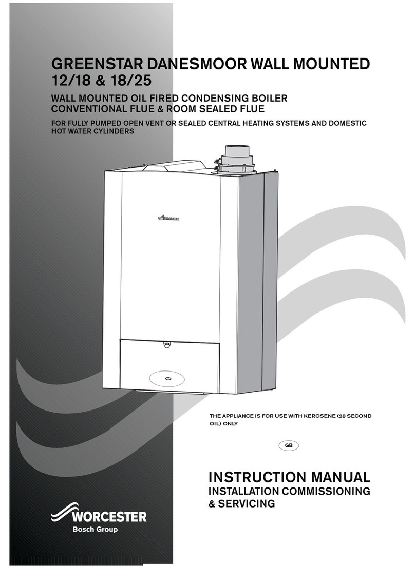 Worcester 12/18 User manual Worcester 12/18 User manual
