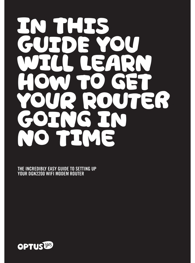 Optus DGN2200 Easy guide