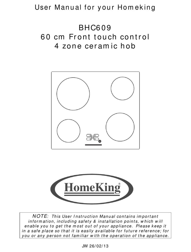 HomeKing BHC609 user manual