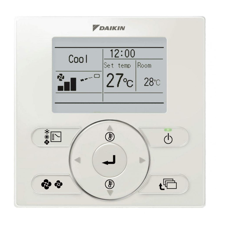 Daikin BRC1E62 Operation manual