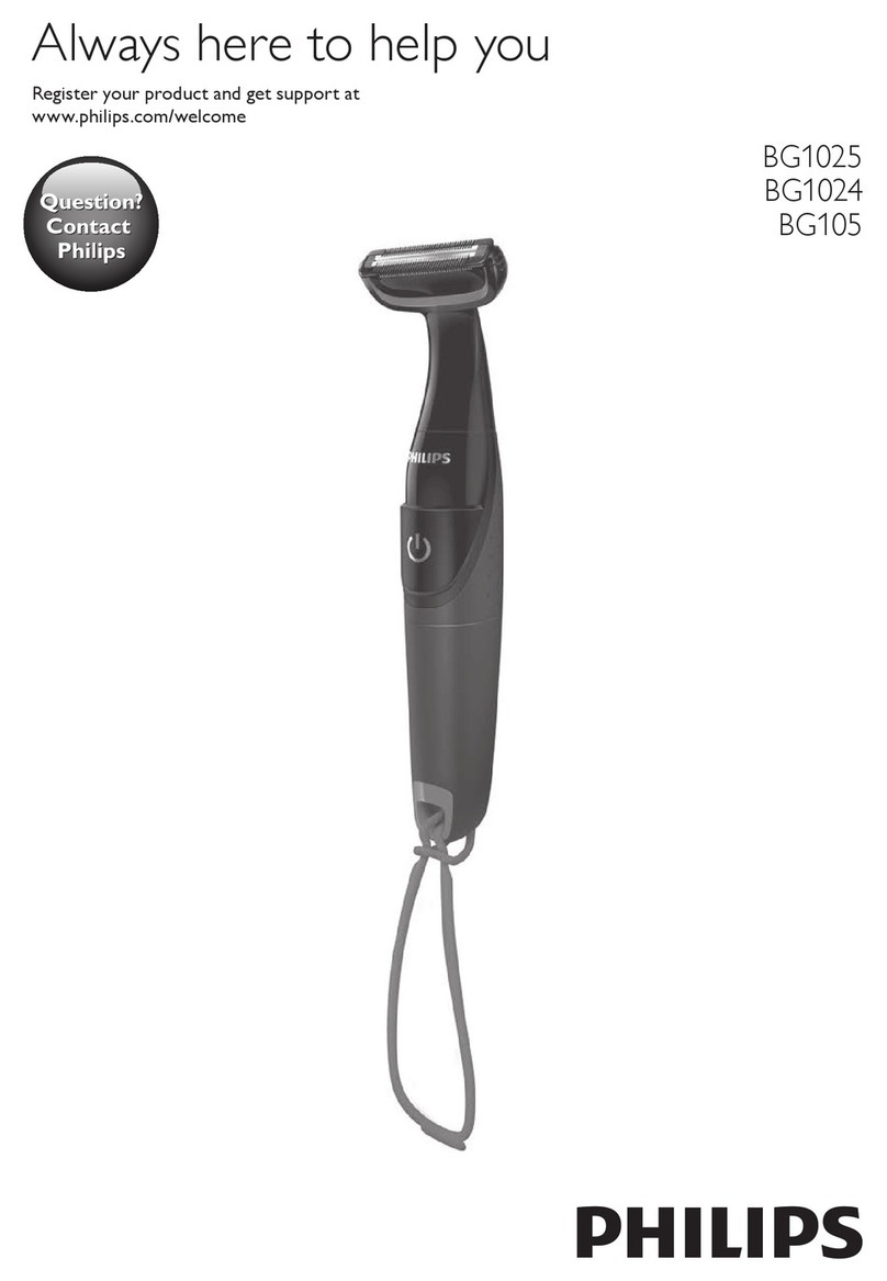 Philips BG1025 User manual Philips BG1025 User manual