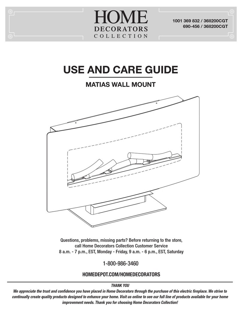 Home Decorators MATIAS WALL MOUNT Use and care guide