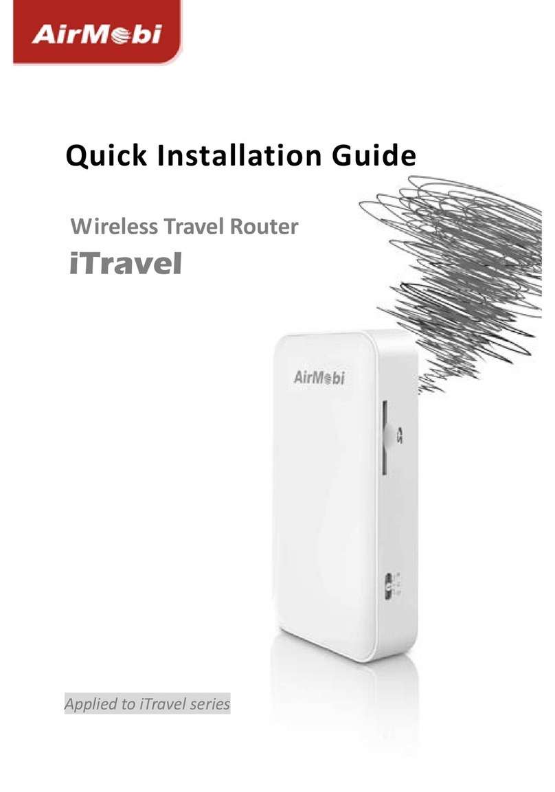 AirMobi iTravel User manual