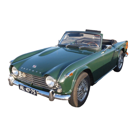 Triumph TR4A User guide