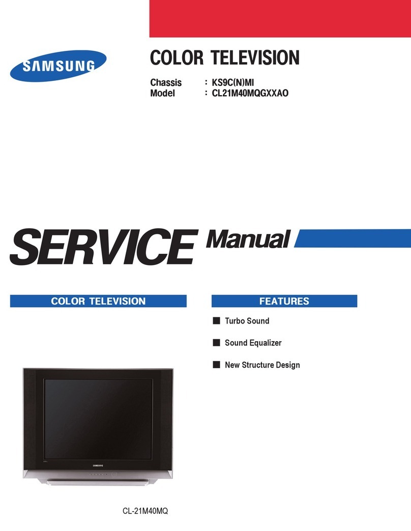 Samsung CL-21M40MQ Service manual