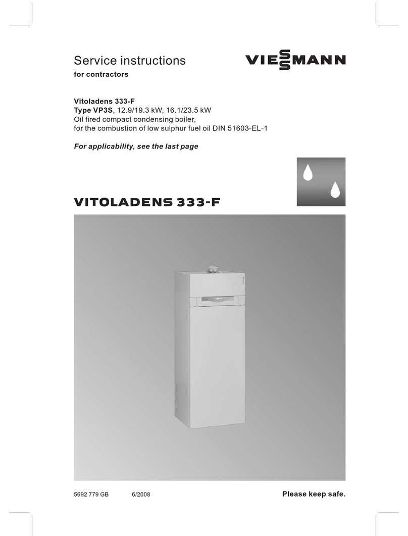 Viessmann VITOLADENS333-F Service instructions