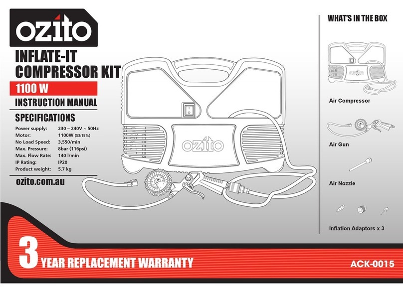 Ozito ACK-0015 instruction manual