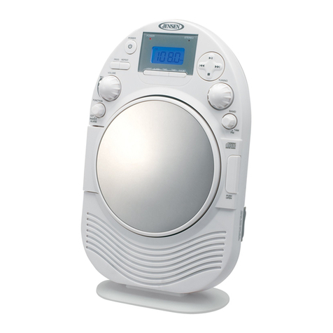Jensen JCR-525 User manual