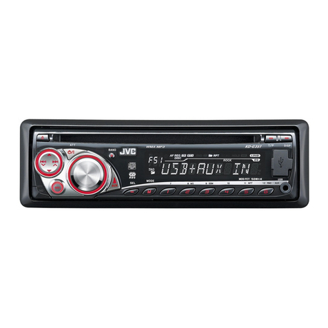 JVC CD Receiver KD-G441 User manual