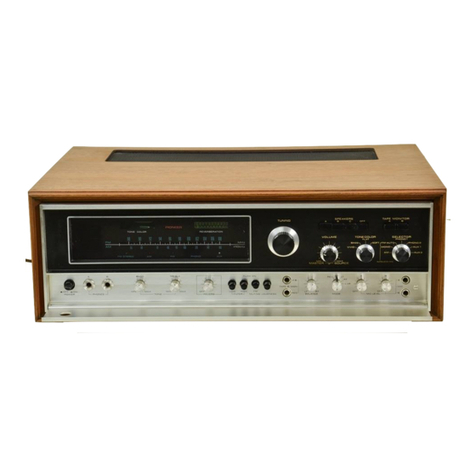 Pioneer SX-9000 Installation, operation and service manual