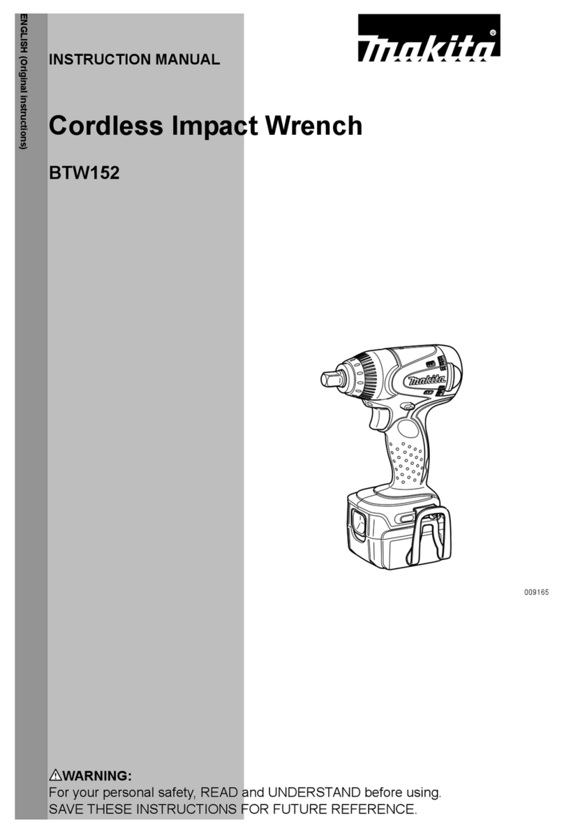 Makita BTW152 instruction manual